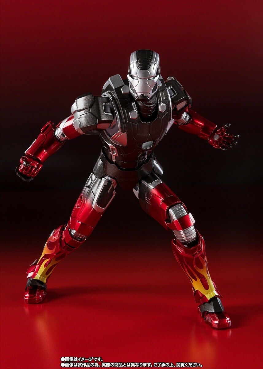 S.h.figuarts Marvel Iron Man Mark 22 Xxii Hot Rod Action Figure Bandai- Japan Figure Store - #1 Bring To You The Best Japanese Goods