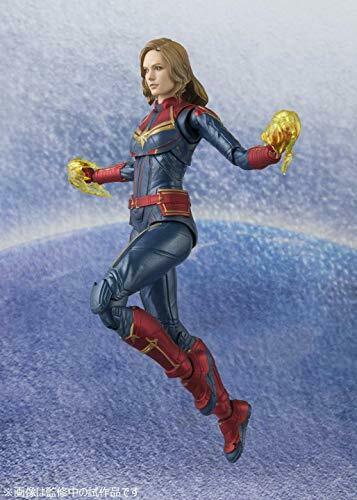 S.h.figuarts Marvel Universe Captain Marvel Action Figure Bandai- Japan Figure Store - #1 Bring To You The Best Japanese Goods