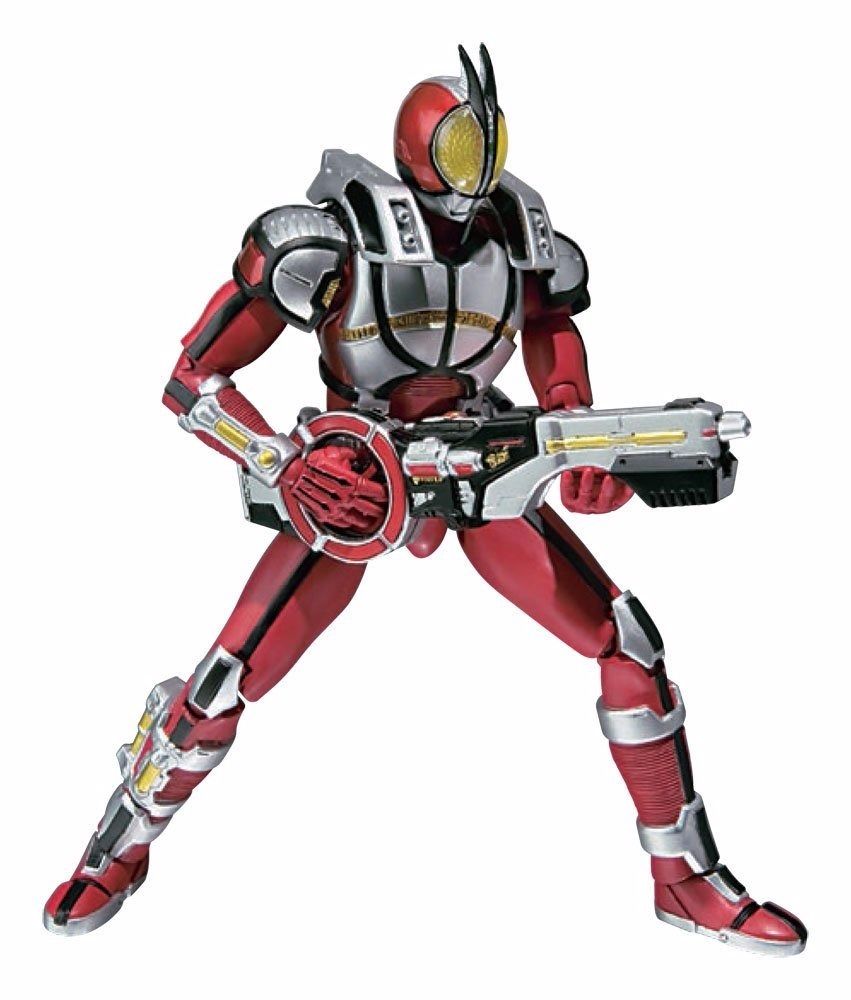 S.h.figuarts Masked Kamen Rider 555 Faiz Blaster Form Action Figure Bandai Japan- Japan Figure Store - #1 Bring To You The Best Japanese Goods