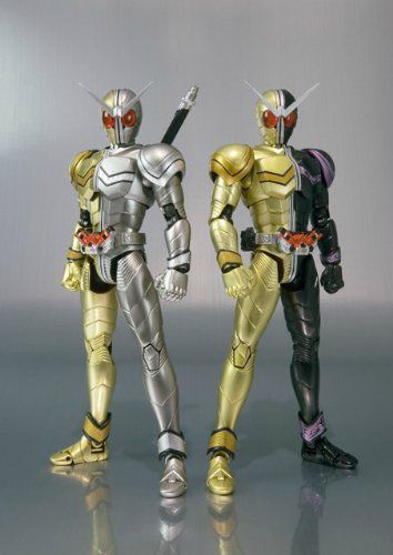 S.h.figuarts Masked Kamen Rider W Double Luna Joker & Luna Metal Bandai Japan- Japan Figure Store - #1 Bring To You The Best Japanese Goods