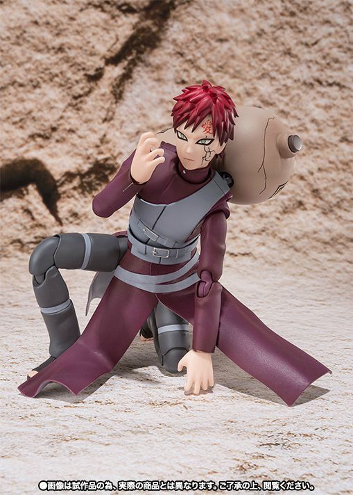 S.h.figuarts Naruto Shippuden Gaara Action Figure Bandai F/s- Japan Figure Store - #1 Bring To You The Best Japanese Goods