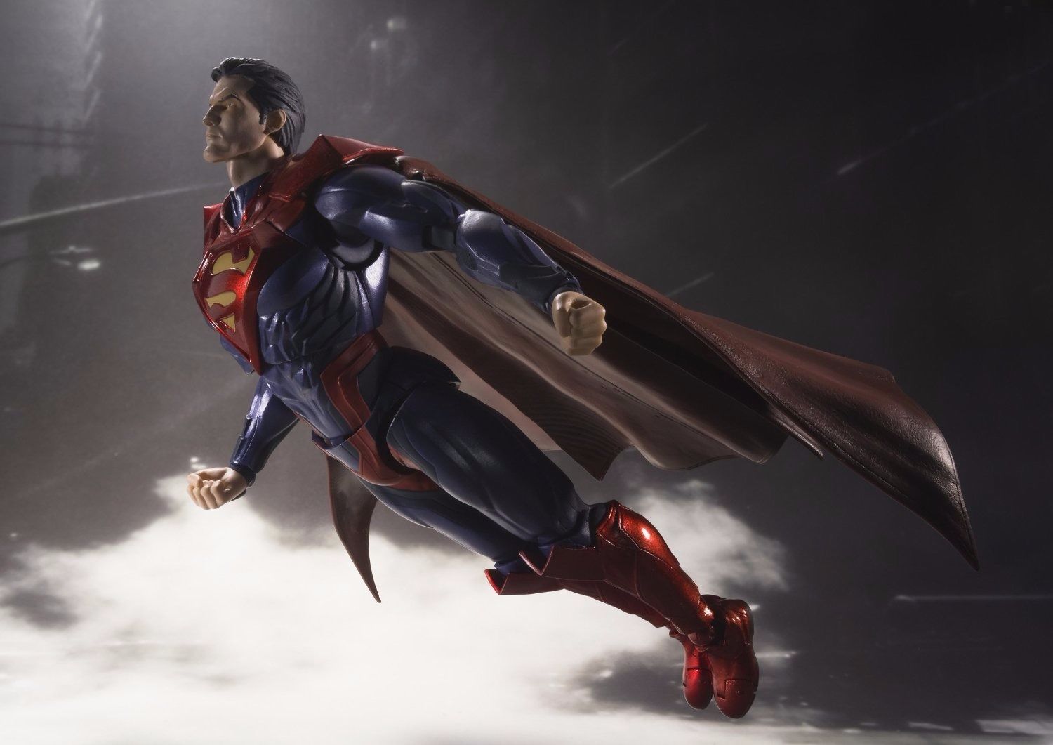 S.h.figuarts Superman Injustice Ver Action Figure Bandai- Japan Figure Store - #1 Bring To You The Best Japanese Goods