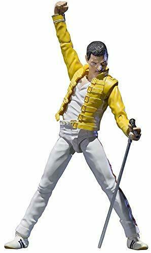 S.h. Figuartsfreddie Mercury 140mm Pvc & Abs-painted Action Figure- Japan Figure Store - #1 Bring To You The Best Japanese Goods