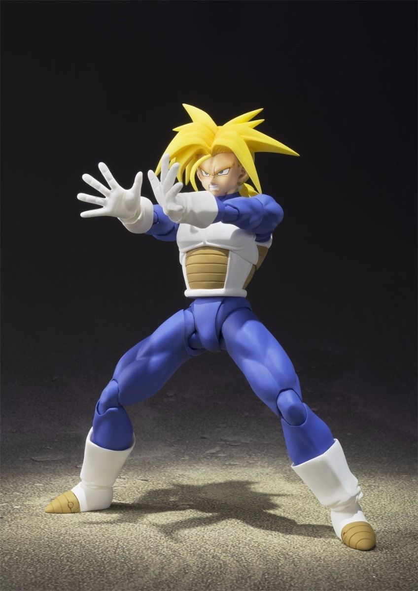 S.h.figuarts Dragon Ball Z Super Saiyan Trunks Action Figure Bandai Japan- Japan Figure Store - #1 Bring To You The Best Japanese Goods