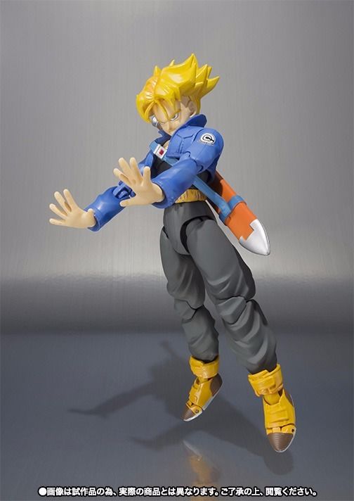 S.h.figuarts Dragon Ball Z Trunks Premium Color Edition Action Figure Bandai- Japan Figure Store - #1 Bring To You The Best Japanese Goods