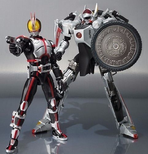 S.h.figuarts Masked Kamen Rider 555 Faiz & Auto Vajin Set Action Figure Bandai- Japan Figure Store - #1 Bring To You The Best Japanese Goods