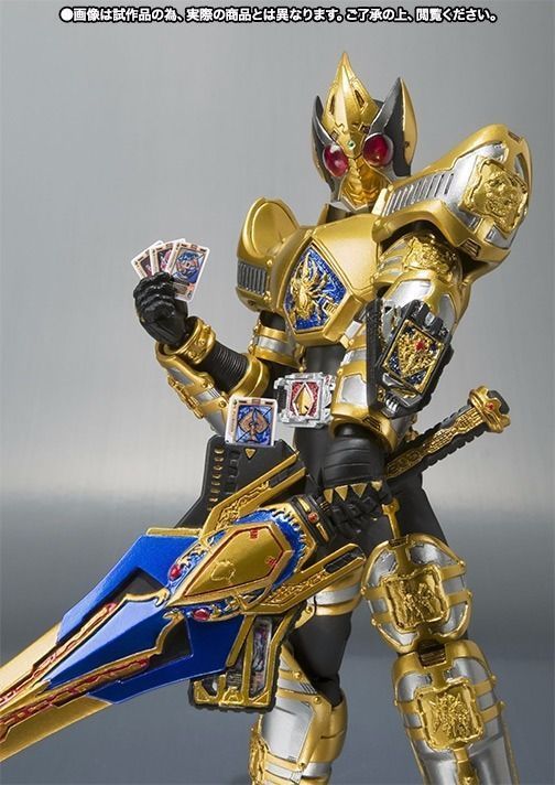 S.h.figuarts Masked Kamen Rider Blade King Form Action Figure Bandai- Japan Figure Store - #1 Bring To You The Best Japanese Goods