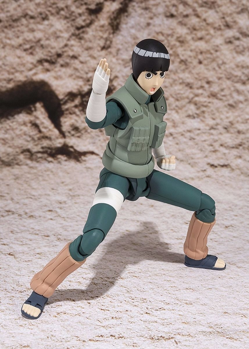 S.h.figuarts Naruto Shippuden Rock Lee Action Figure Bandai F/s- Japan Figure Store - #1 Bring To You The Best Japanese Goods