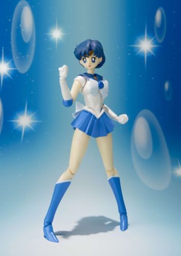 S.h.figuarts Sailor Moon Sailor Mercury Action Figure Bandai Tamashii Nations- Japan Figure Store - #1 Bring To You The Best Japanese Goods