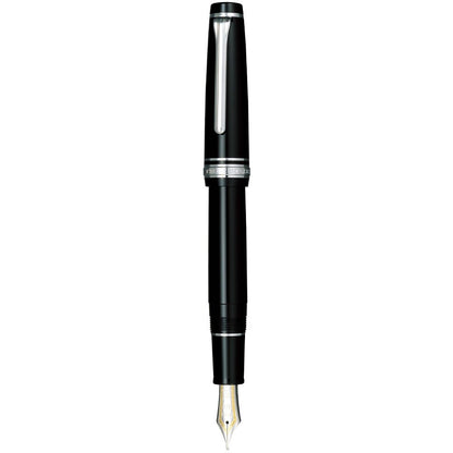 SAILOR - Professional Gear Silver Fountain Pen Black Z 11-2037-720- Japan Figure Store - #1 Bring To You The Best Japanese Goods