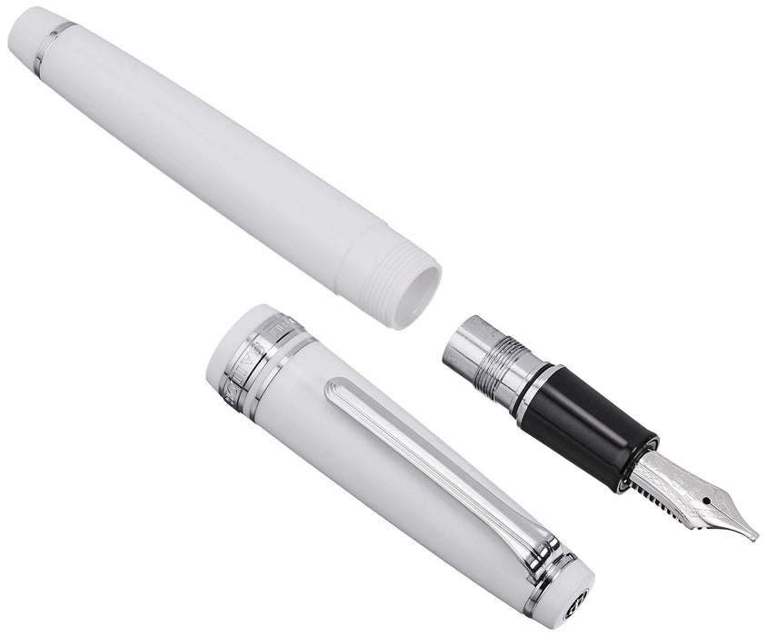 SAILOR Professional Gear Slim Silver Fp White Ms 11-1222-910- Japan Figure Store - #1 Bring To You The Best Japanese Goods