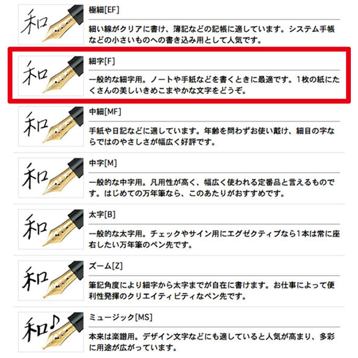 Sailor Fountain Pen Fountain Pen Profit Standard 21 Marun Fine 11-1521-232- Japan Figure Store - #1 Bring To You The Best Japanese Goods