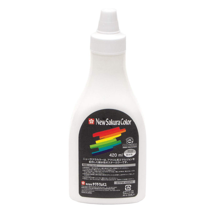 Sakura Crepas Japan Acrylic Poster Paint Color 420Ml White Etpw420P#50- Japan Figure Store - #1 Bring To You The Best Japanese Goods