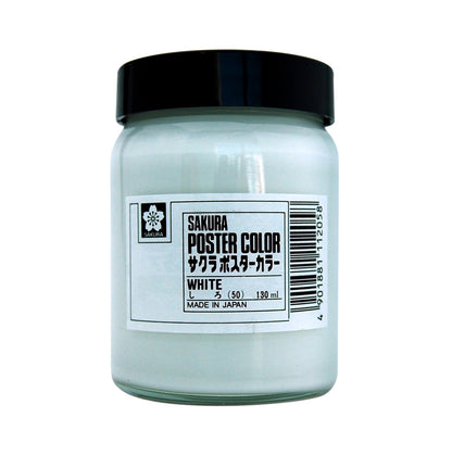 Sakura Crepas Japan Paint Poster Color 130Ml White 3 - Pw130Ml3P#50- Japan Figure Store - #1 Bring To You The Best Japanese Goods