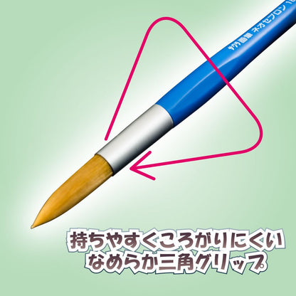 Sakura Crepas Japan Painting Brush Neo Sebron Round No.6 10 Brushes- Japan Figure Store - #1 Bring To You The Best Japanese Goods