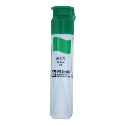 Sakura Crepas Japan Matte Watercolor 12Ml Poly Tube Mwp#29 Midori- Japan Figure Store - #1 Bring To You The Best Japanese Goods