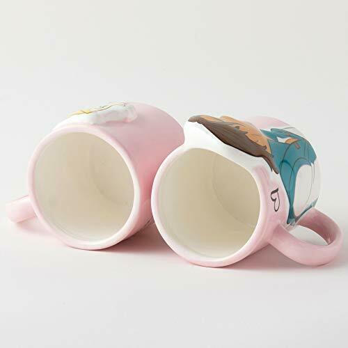 San Art Disney "tangled" Rapunzel And Flynn Ryder Kiss Pair Mug 300ml- Japan Figure Store - #1 Bring To You The Best Japanese Goods