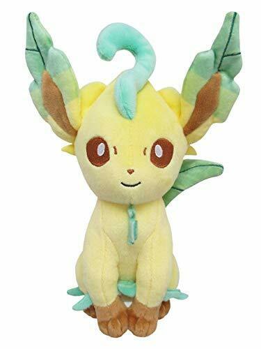San-ei Boeki Pokemon Plush Pp123 Leafeon S - Japan Figure