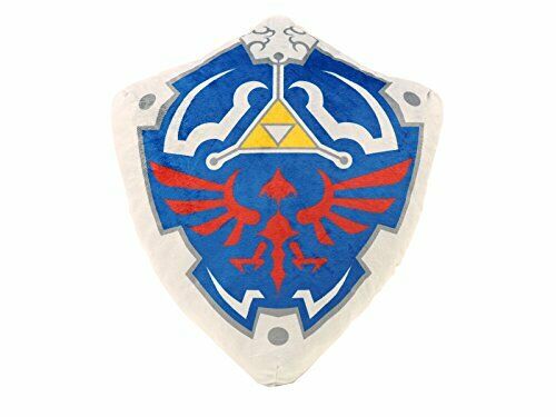 San-ei Boeki The Legend Of Zelda Plush Cushion Hylian Shield - Japan Figure