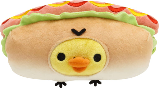 San-X Collect Stuffed Hot Dog (Kiiroitori) Mf90601- Japan Figure Store - #1 Bring To You The Best Japanese Goods