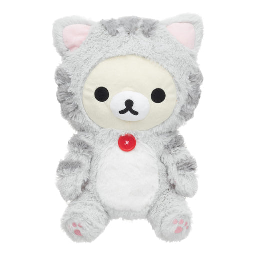 San-X H282 Cat Head Cover Korilakkuma 650- Japan Figure Store - #1 Bring To You The Best Japanese Goods