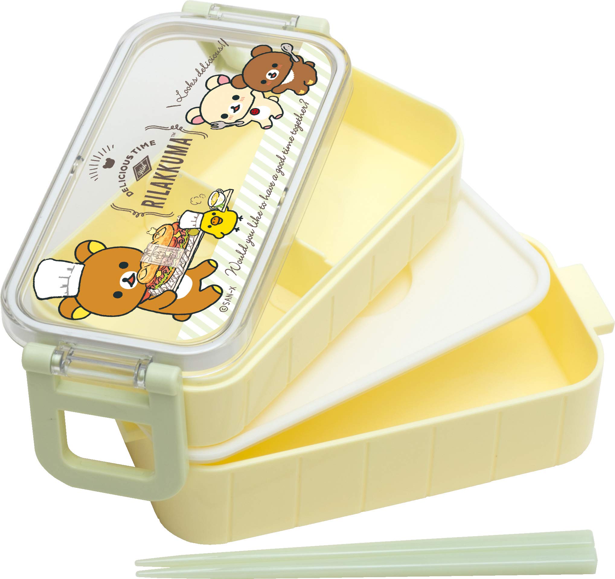 San-X Rilakkuma Ky81601 Chopsticks with 2-Point Locking System- Japan Figure Store - #1 Bring To You The Best Japanese Goods