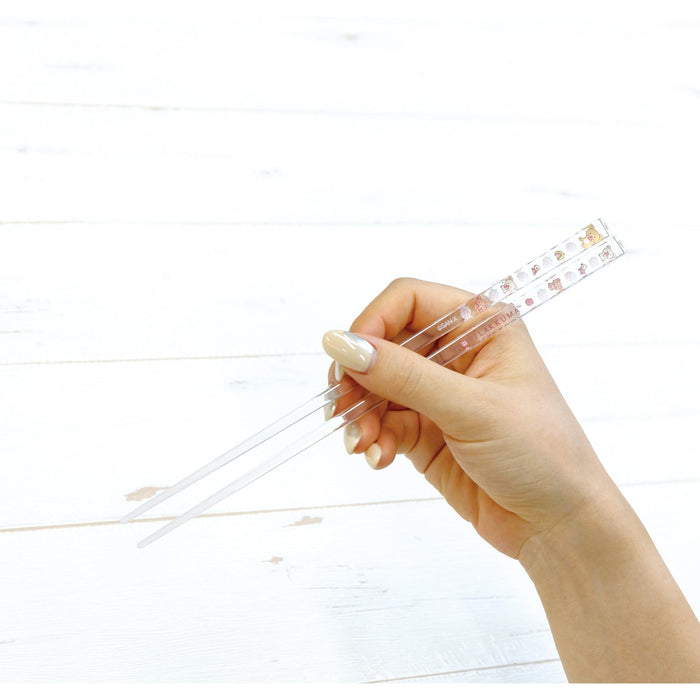 San-X Rilakkuma Clear Chopsticks 1 Size Approx 21cm Length Item Ka24802 2024-02- Japan Figure Store - #1 Bring To You The Best Japanese Goods