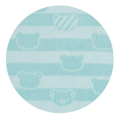 San-X Rilakkuma Blue Face Towel Soft Absorbent Compact Size - CM17301- Japan Figure Store - #1 Bring To You The Best Japanese Goods