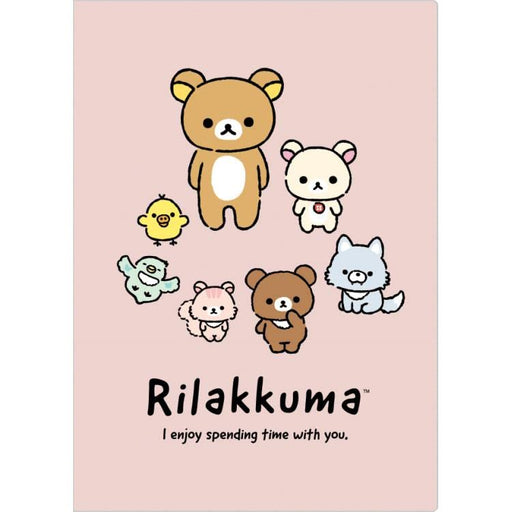 San-X Rilakkuma Document Organizer - Compact Filing Holder Fa06502- Japan Figure Store - #1 Bring To You The Best Japanese Goods