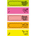 San-X Rilakkuma Fluorescent Sticky Notes Memo Index MH17502- Japan Figure Store - #1 Bring To You The Best Japanese Goods