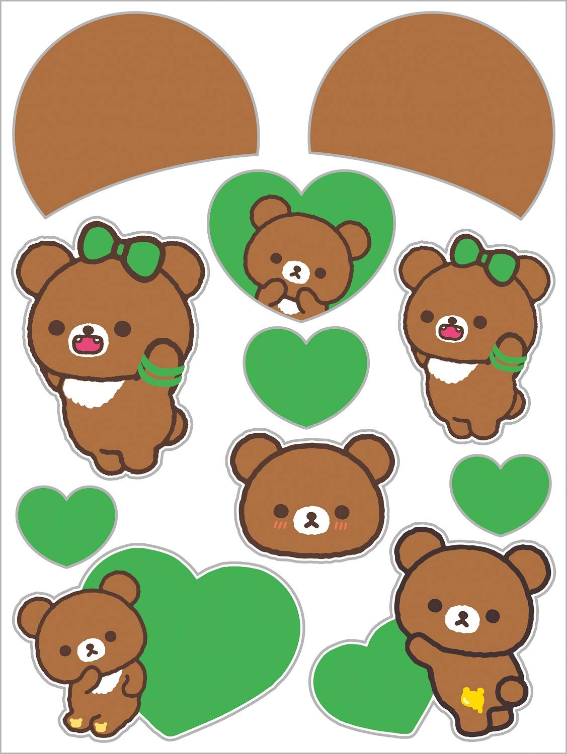 San-X Chiiroikoguma Fan Cover from Rilakkuma I Love Oshikatsu Series Fr72901- Japan Figure Store - #1 Bring To You The Best Japanese Goods