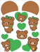 San-X Chiiroikoguma Fan Cover from Rilakkuma I Love Oshikatsu Series Fr72901- Japan Figure Store - #1 Bring To You The Best Japanese Goods