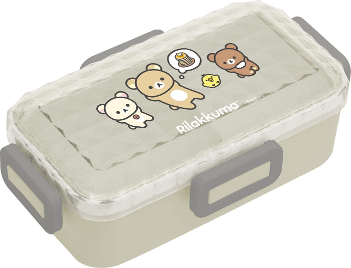 San-X Rilakkuma 4-Piece Diamond Cut Fluffy Lunch Box Set- Japan Figure Store - #1 Bring To You The Best Japanese Goods
