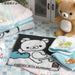 San-X Black Mini Towel Rilakkuma Design Size Cm16801- Japan Figure Store - #1 Bring To You The Best Japanese Goods