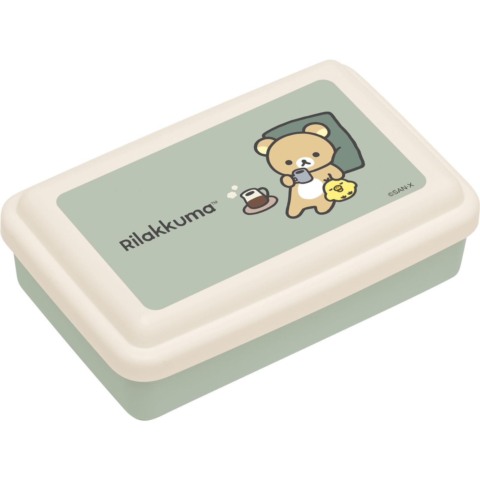 San-X Rilakkuma Fluffy Nested Lunch Box - Compact and Portable Design- Japan Figure Store - #1 Bring To You The Best Japanese Goods