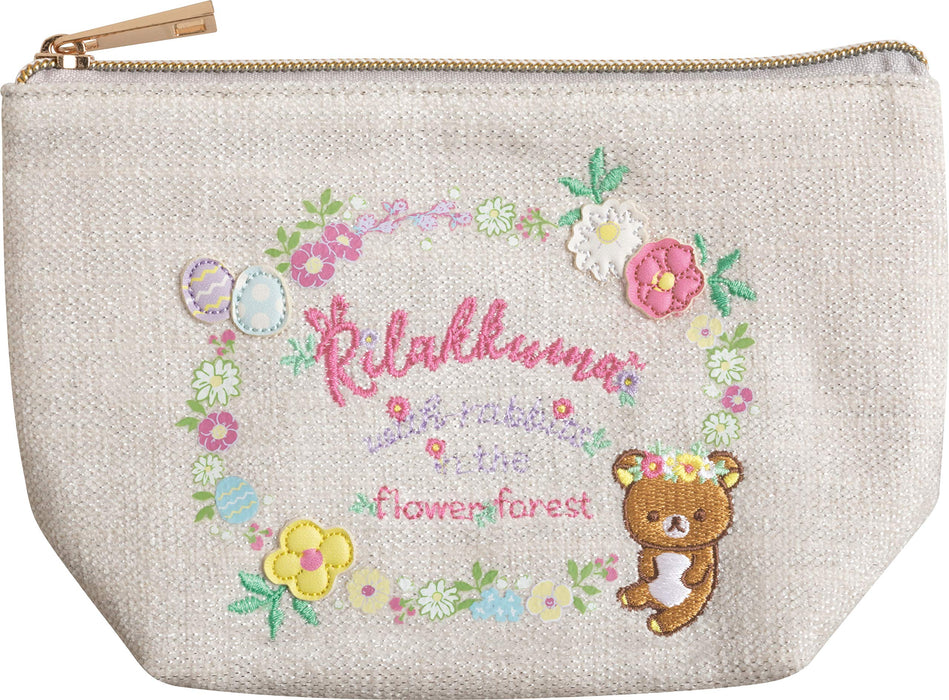 San-X Rilakkuma High-Quality Pouch Cu59301 for Daily Use Storage- Japan Figure Store - #1 Bring To You The Best Japanese Goods