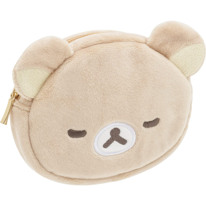 San-X New Basic Rilakkuma Plush Pouch Soft Toy Storage Bag CA32901- Japan Figure Store - #1 Bring To You The Best Japanese Goods