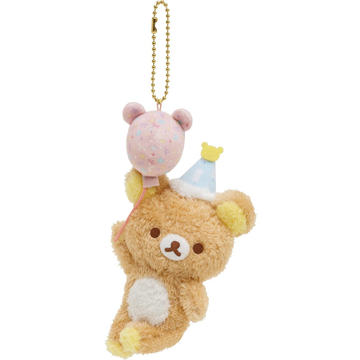 San-X Rilakkuma Smile Happy For You Hanging Stuffed Toy Mf81401- Japan Figure Store - #1 Bring To You The Best Japanese Goods