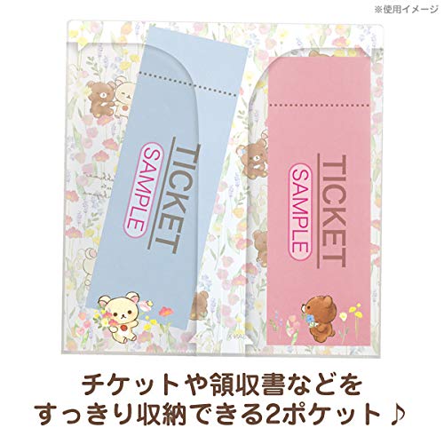 San-X Rilakkuma Ticket Holder - Compact Storage Solution- Japan Figure Store - #1 Bring To You The Best Japanese Goods