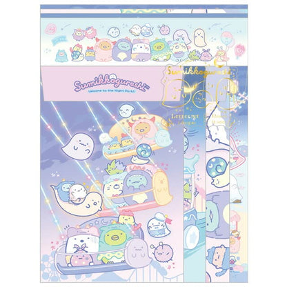 San-X Sumikko Gurashi Ghost Night Park Letter Set Lh75401- Japan Figure Store - #1 Bring To You The Best Japanese Goods