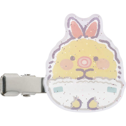 San-X Sumikko Gurashi Japan Hair Clip Tonkatsu & Shrimp Tail Fe37505- Japan Figure Store - #1 Bring To You The Best Japanese Goods