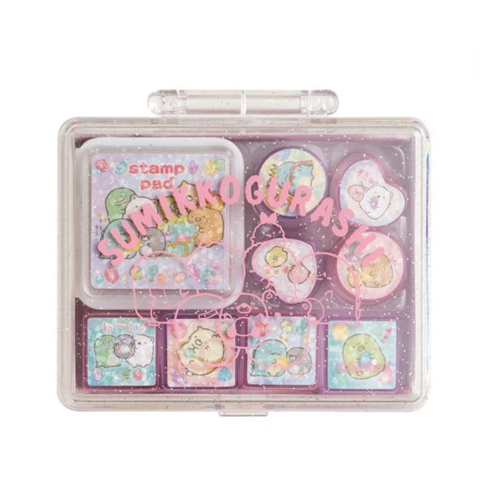 San-X Sumikko Gurashi Mole House Theme Stamp Set Mini Ft60302- Japan Figure Store - #1 Bring To You The Best Japanese Goods