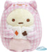 San-X Sumikko Gurashi Wonderland Tapioka Cheshire Cat Tenori Plush Toy Mf65301- Japan Figure Store - #1 Bring To You The Best Japanese Goods