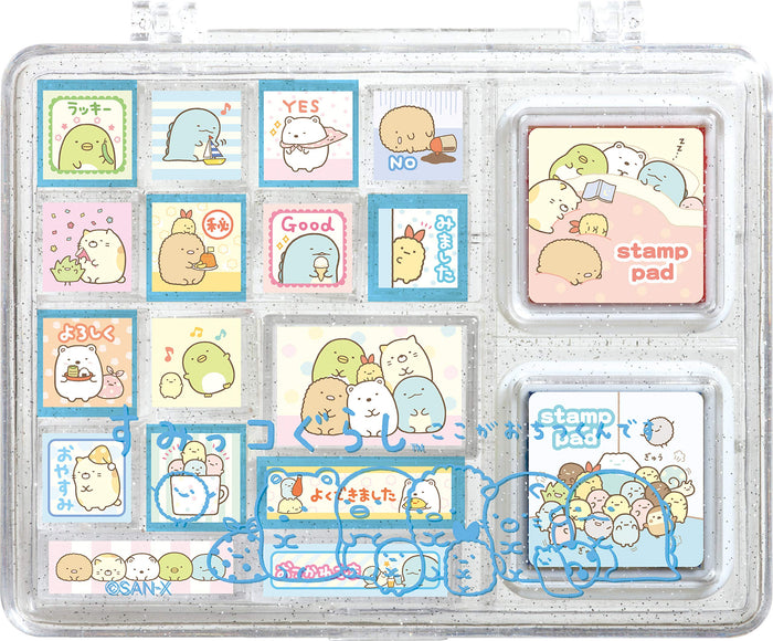 San-X Sumikko Gurashi Stamp Set Ft48501- Japan Figure Store - #1 Bring To You The Best Japanese Goods