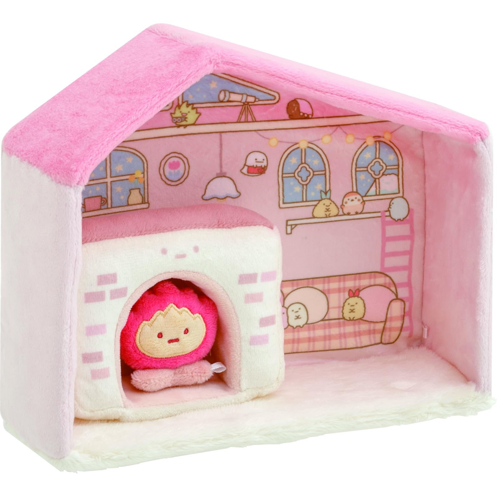 San-X Sumikko Gurashi Plush Toy House Mo22501 H18xW12xD7cm- Japan Figure Store - #1 Bring To You The Best Japanese Goods