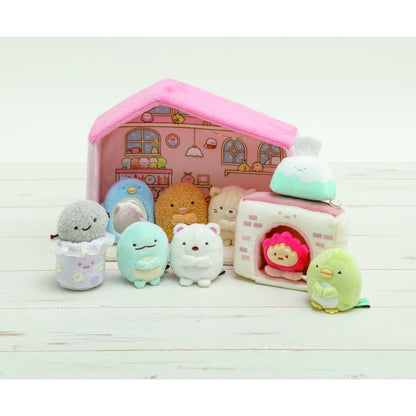 San-X Sumikko Gurashi Plush Toy House Mo22501 H18xW12xD7cm- Japan Figure Store - #1 Bring To You The Best Japanese Goods