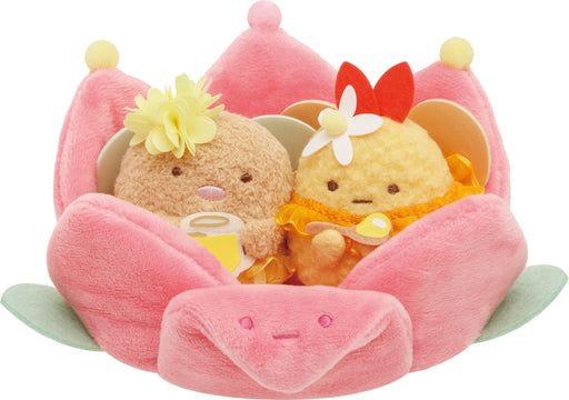 San-X Sumikko Gurashi Zasso Plush in Yousei's Flower Garden Scene MO06501- Japan Figure Store - #1 Bring To You The Best Japanese Goods