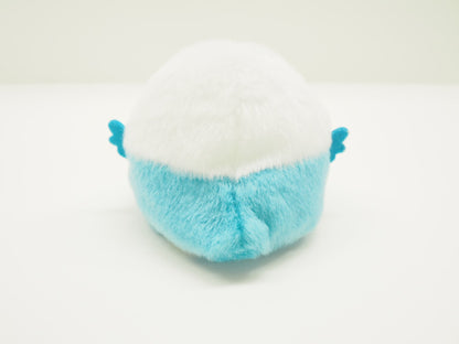 Sanei Boeki Plush Toy Dango Budgie Blue W9xD8xH7cm- Japan Figure Store - #1 Bring To You The Best Japanese Goods