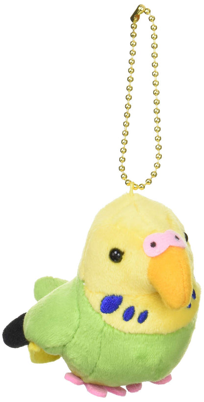 Sanei Boeki Stuffed Toy Piyo Piyoko Bird Budgie Green W5xD11xH8cm- Japan Figure Store - #1 Bring To You The Best Japanese Goods