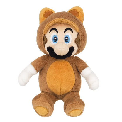 Sanei Boeki Japan Super Mario 3D Land Tanuki Mario 11X11X22Cm Plush Toy- Japan Figure Store - #1 Bring To You The Best Japanese Goods